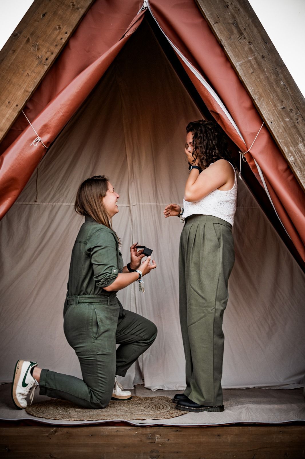 She said YES!